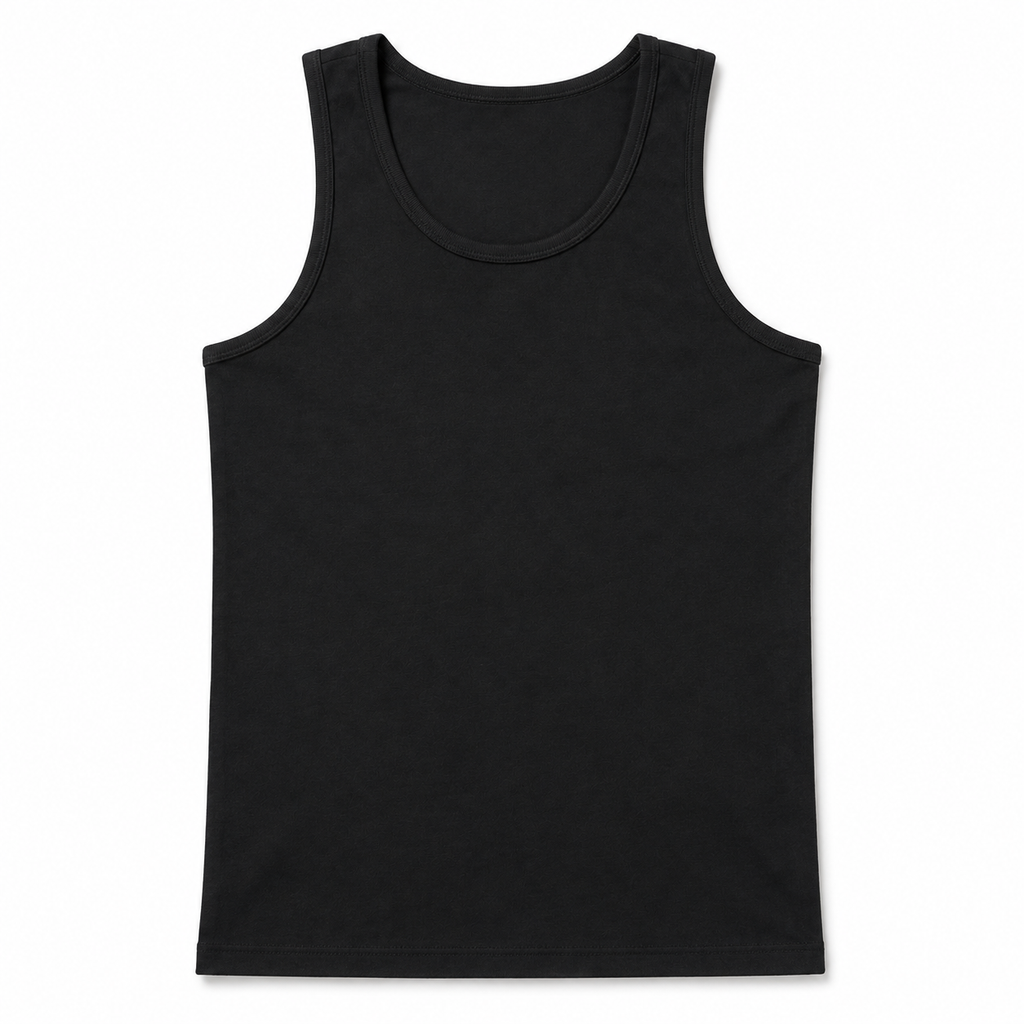 Fruit of the Loom Mens Vest, plain unprinted blank - view 1